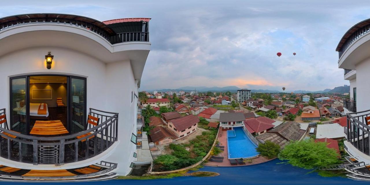 Confetti Garden Hotel Vang Vieng Exterior photo