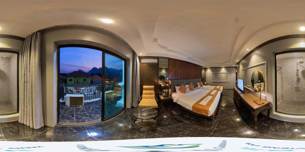 Confetti Garden Hotel Vang Vieng Exterior photo